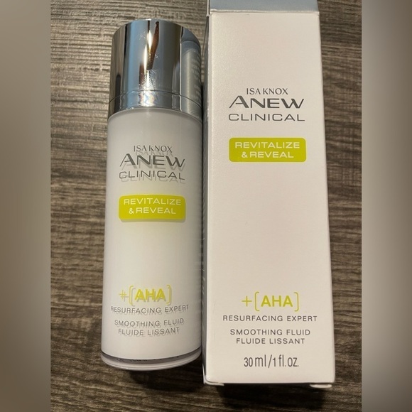 👩‍🦰 SMOOTHING FLUID Resurfacing Expert Revitalize Avon Isa Knox Clinical - Picture 1 of 4